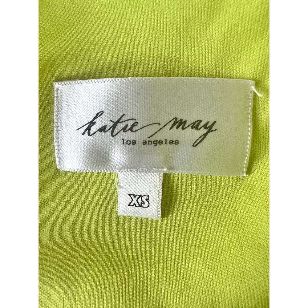Katie May x Revolve A Cut Above Gown in Green Chartreuse Size XS - Picture 5 of 10